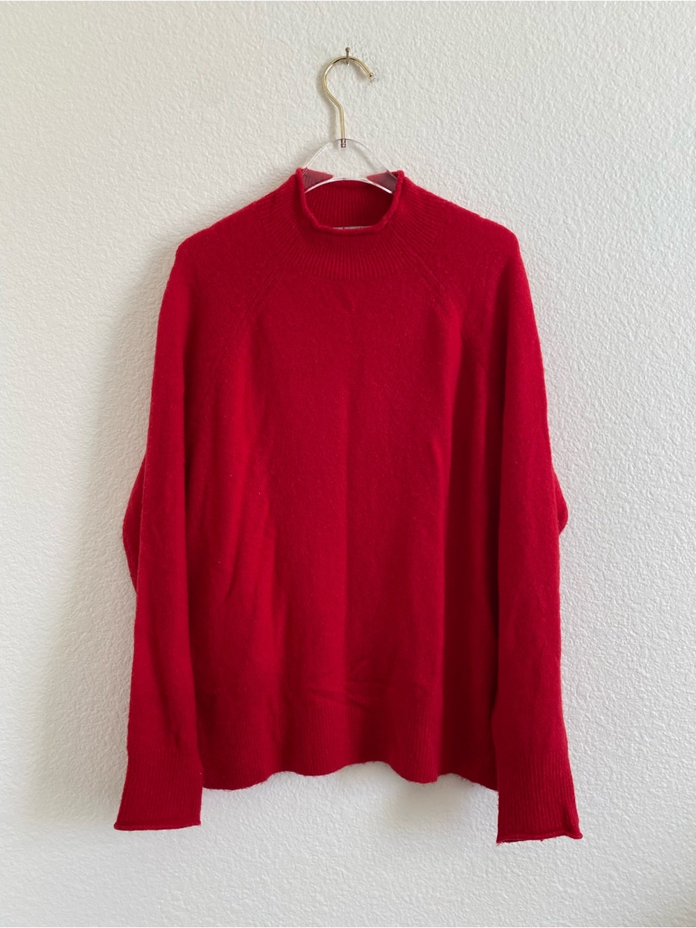 J. Crew Mockneck Cashmere Sweater
